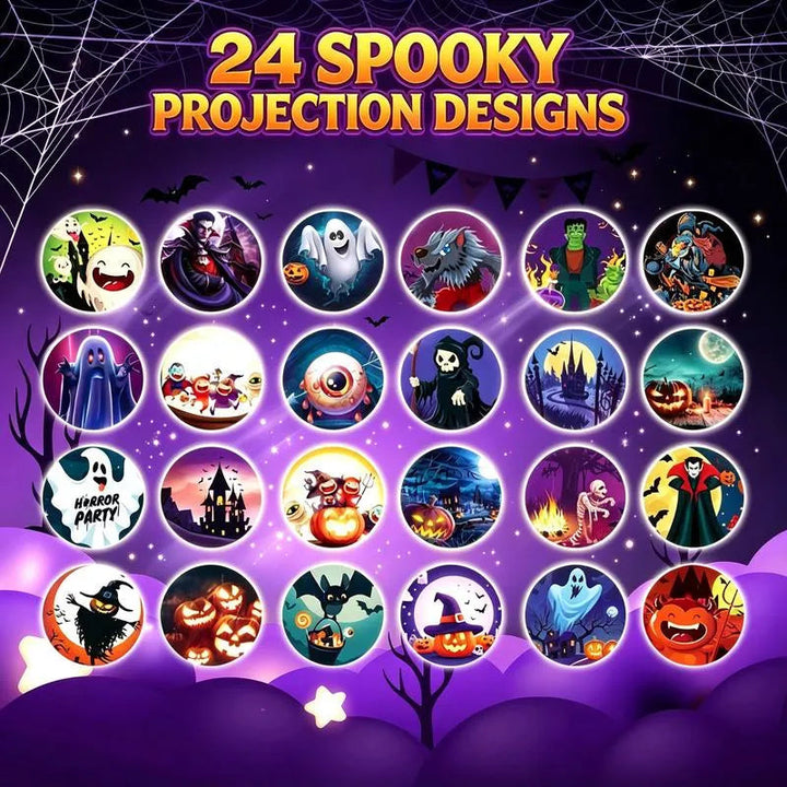 Fun Interactive Projection Lamp for Children – 2-in-1 Flashlight with 24 Motifs 2