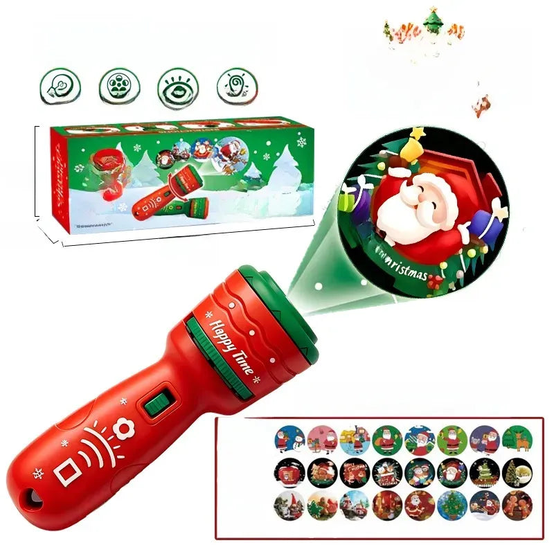 Fun Interactive Projection Lamp for Children – 2-in-1 Flashlight with 24 Motifs 22