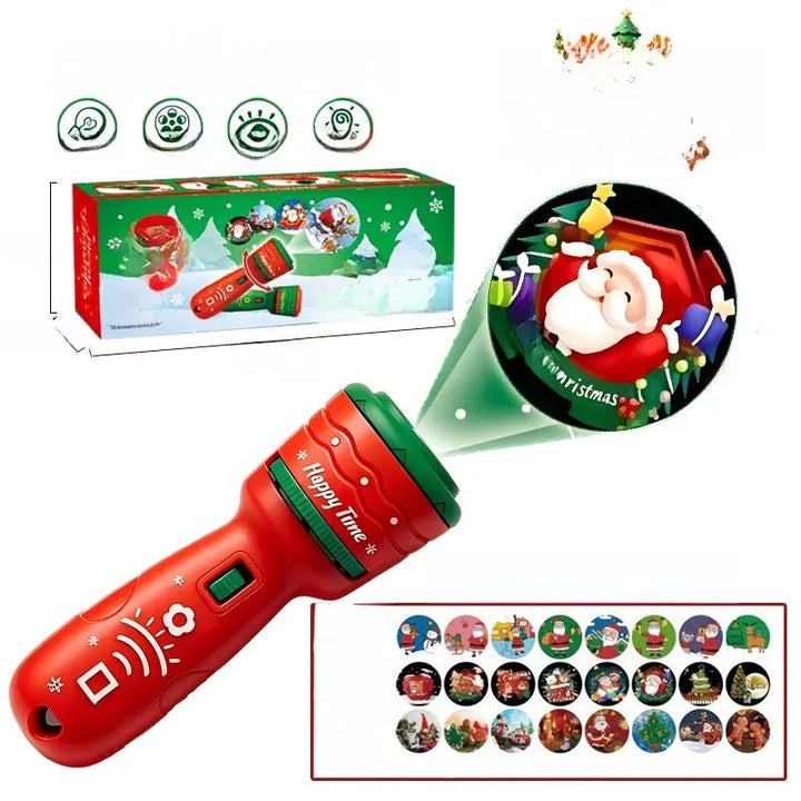 Fun Interactive Projection Lamp for Children – 2-in-1 Flashlight with 24 Motifs 22