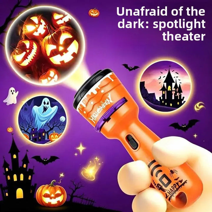 Fun Interactive Projection Lamp for Children – 2-in-1 Flashlight with 24 Motifs 4