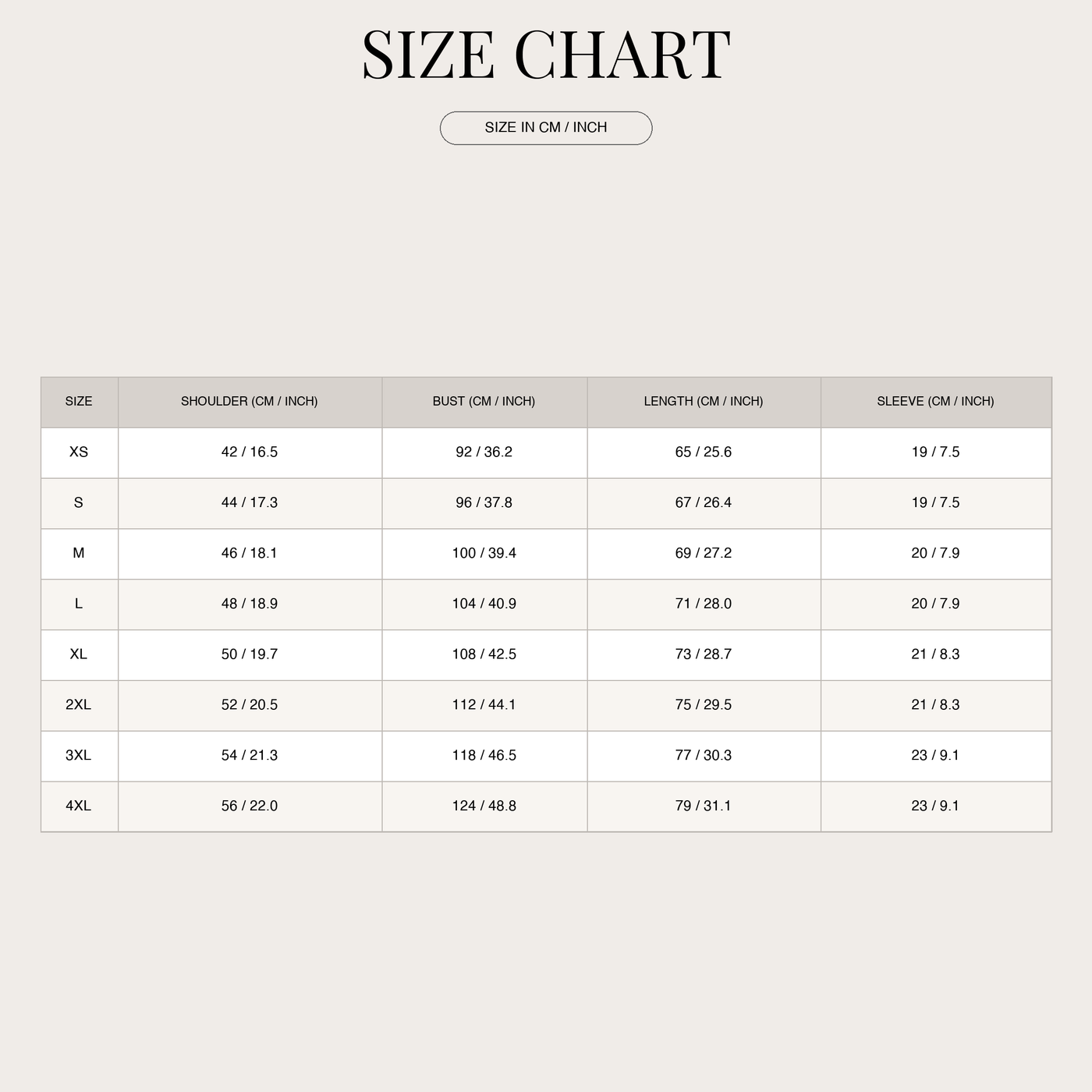 Women's Shirt Dress – Garden Floral Tie-Waist size chart