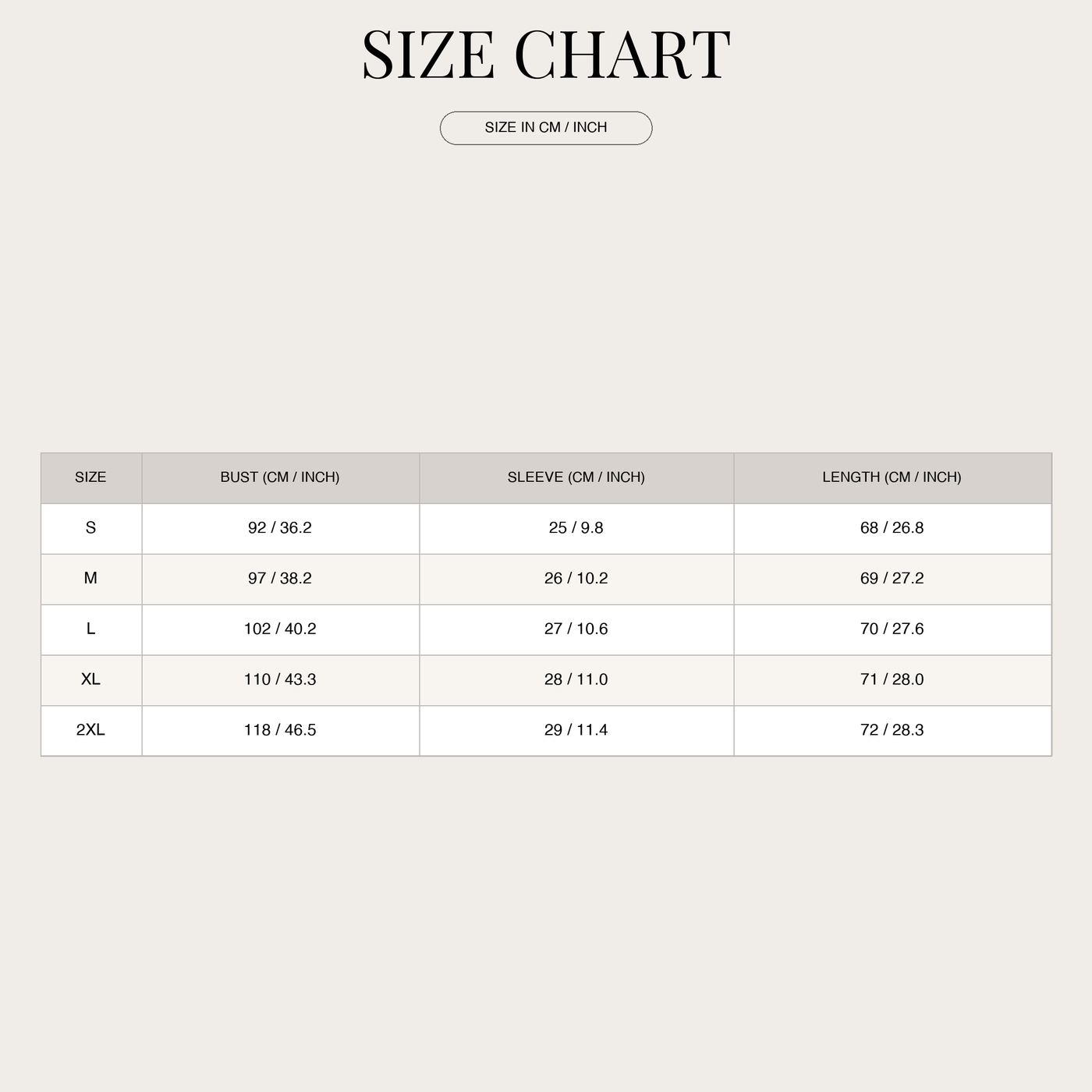 Women's V-Neck Ruched Top with Elastic Band size chart