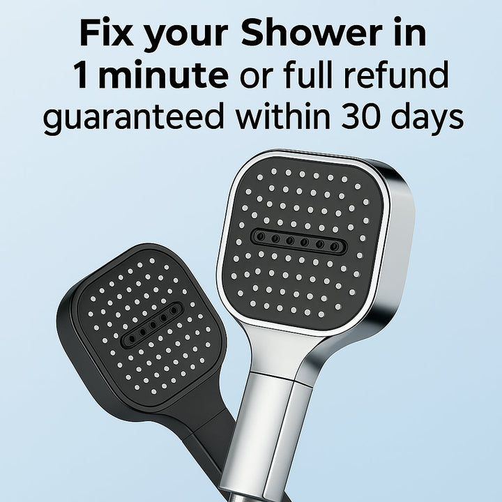 High Pressure Shower Head – With Turbo-Boost and Filtration for Strong Water Pressure and Healthier Skin 7