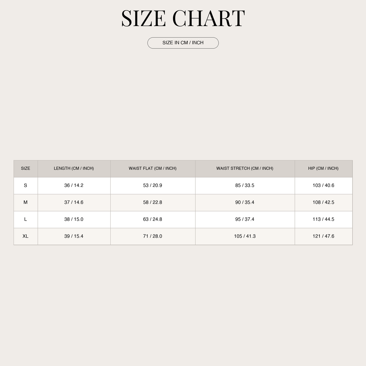 Women's Chiffon Mini Skirt – Flared with Ruffle and Floral Print size chart