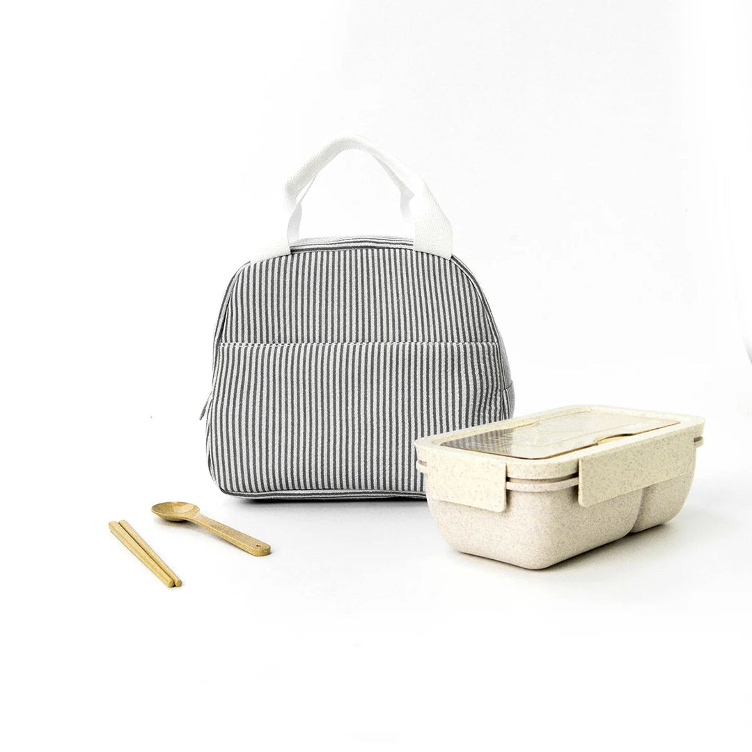 Insulated Lunch Bag – For Food and Drinks with Sturdy Zipper 2