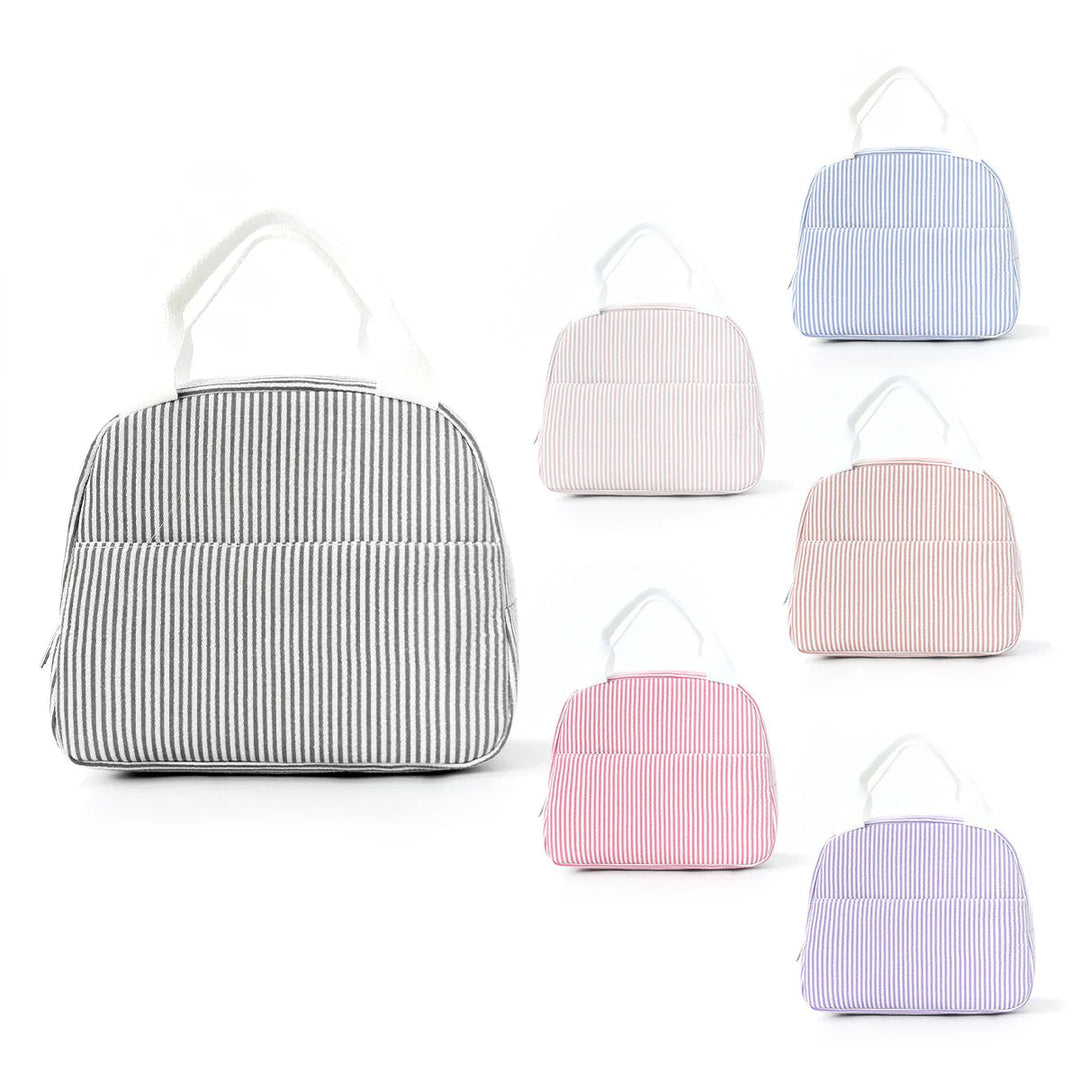 Insulated Lunch Bag for Food and Drinks – Sturdy Zipper for Temperature Retention 1