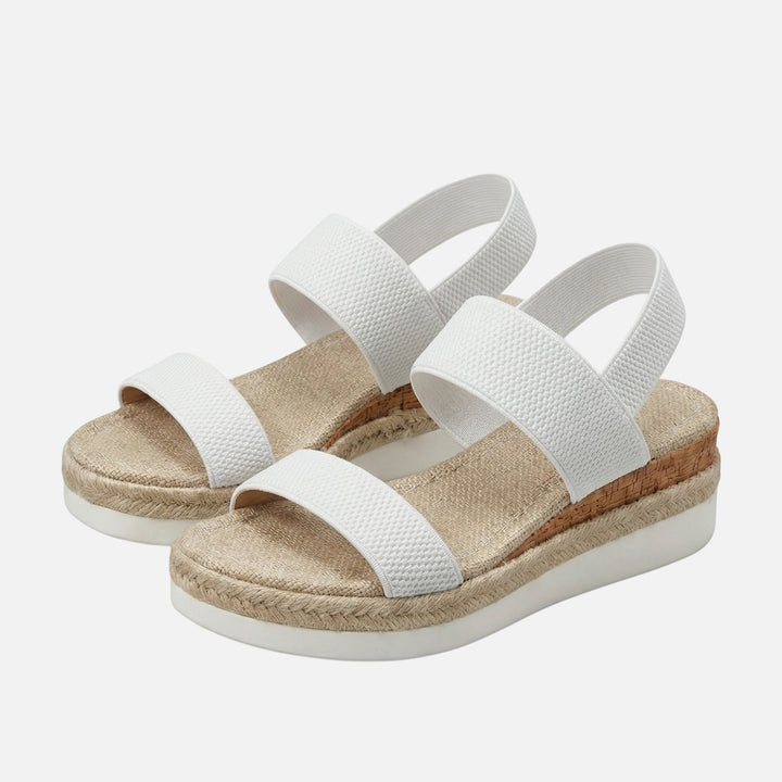 Jute Chunky Sole Sandals – Espadrille Design for Women