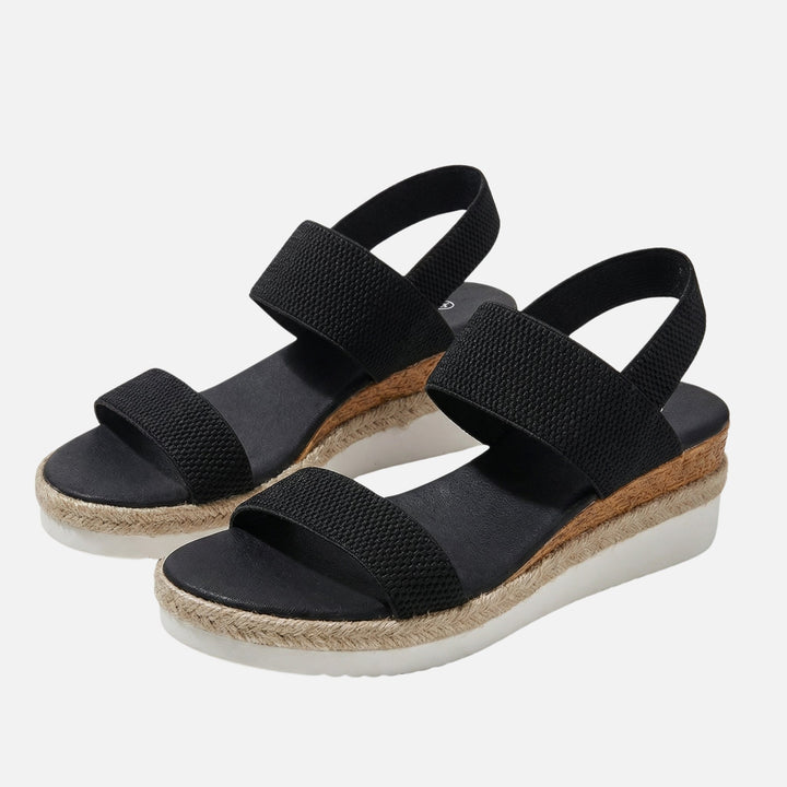 Jute Chunky Sole Sandals – Espadrille Design for Women