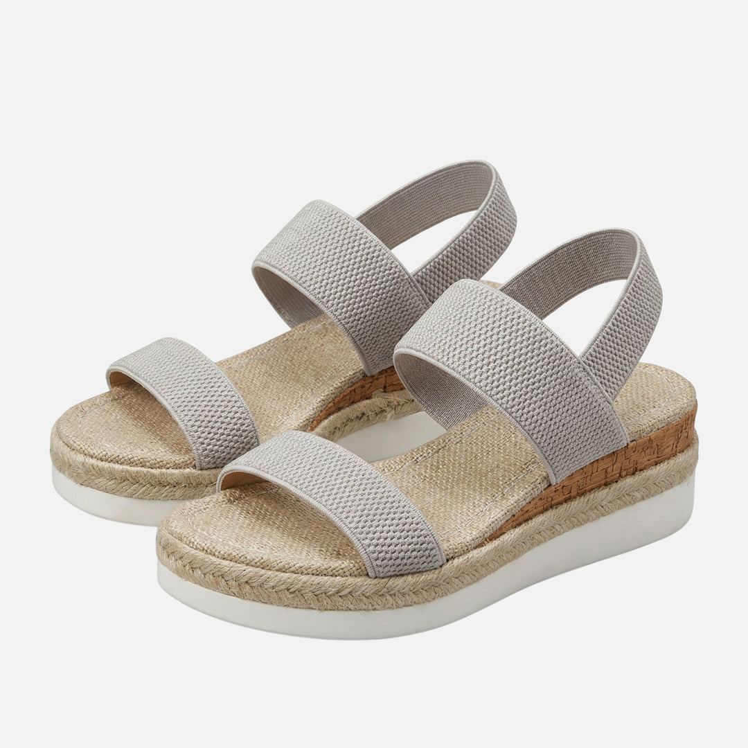 Jute Chunky Sole Sandals – Espadrille Design for Women