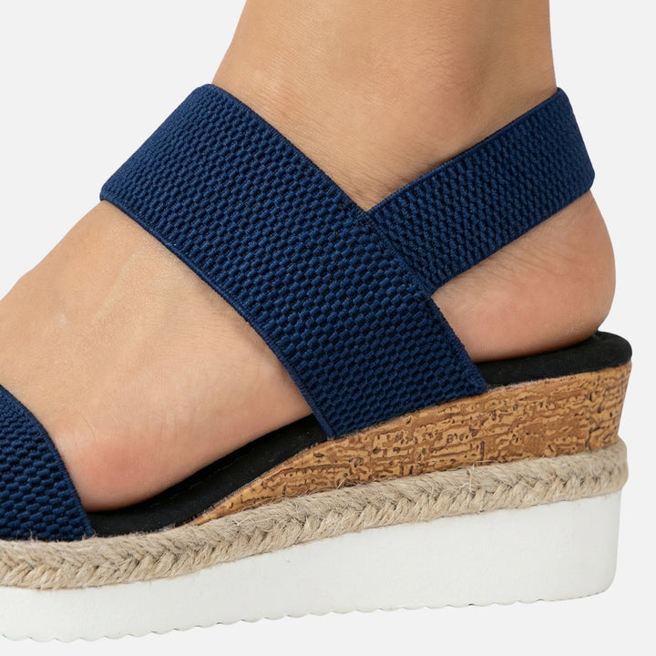 Jute Chunky Sole Sandals – Espadrille Design for Women