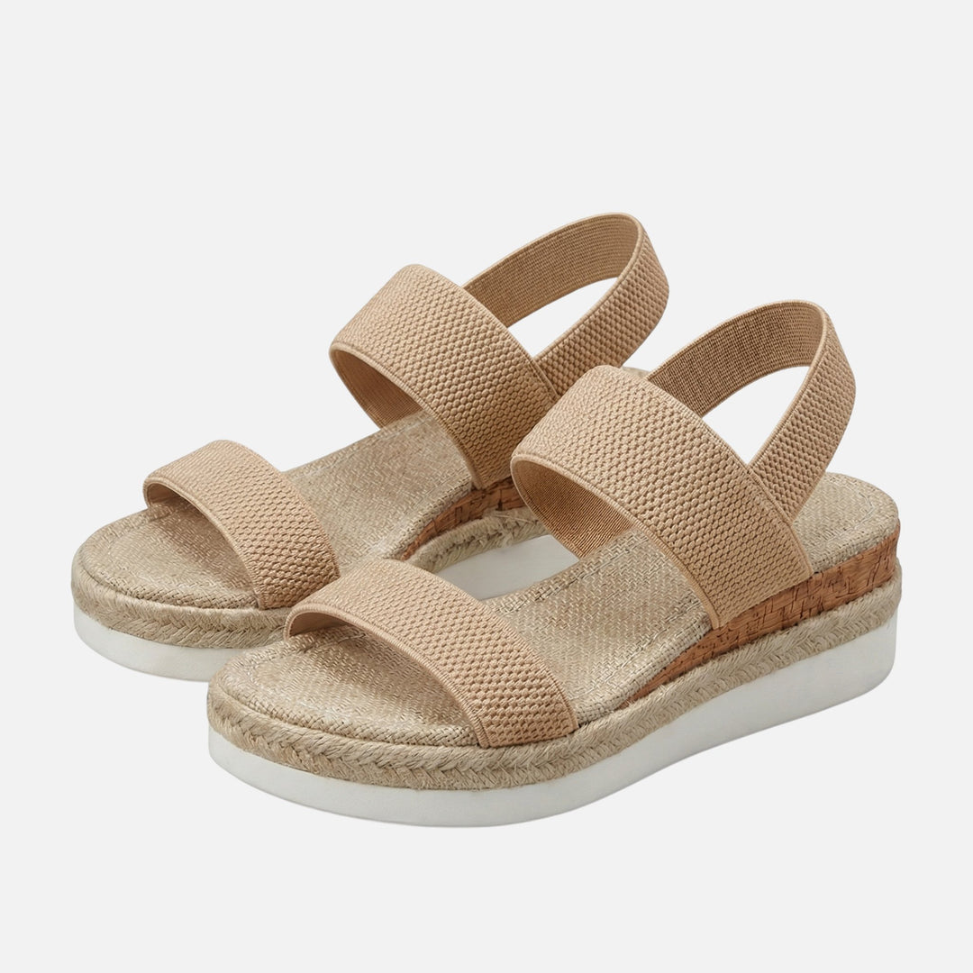 Jute Chunky Sole Sandals – Espadrille Design for Women