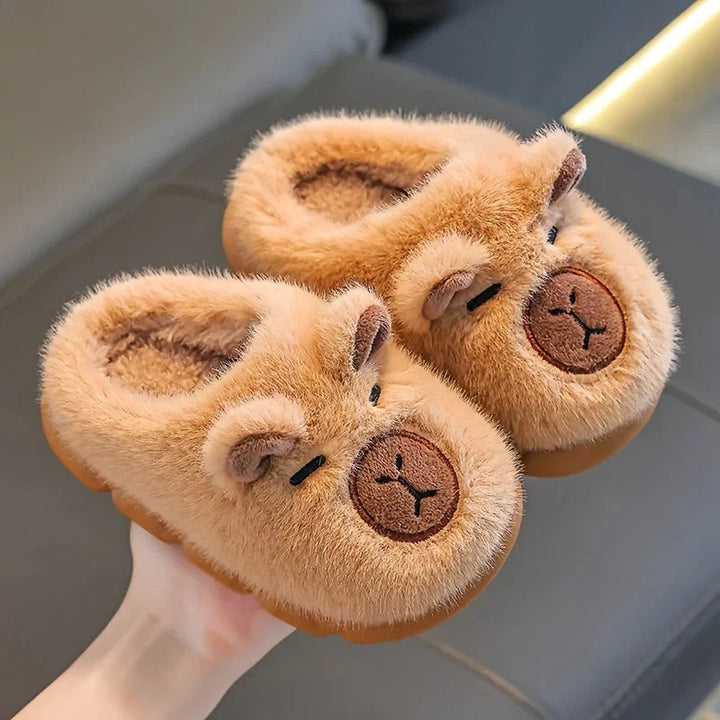 Chaussons Animaux Enfants – Chaussons d'Intérieur Doublés Chauds 2