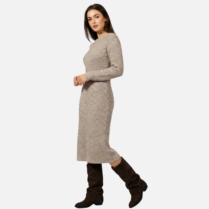 Knee-High Boots with Round Toe for Women