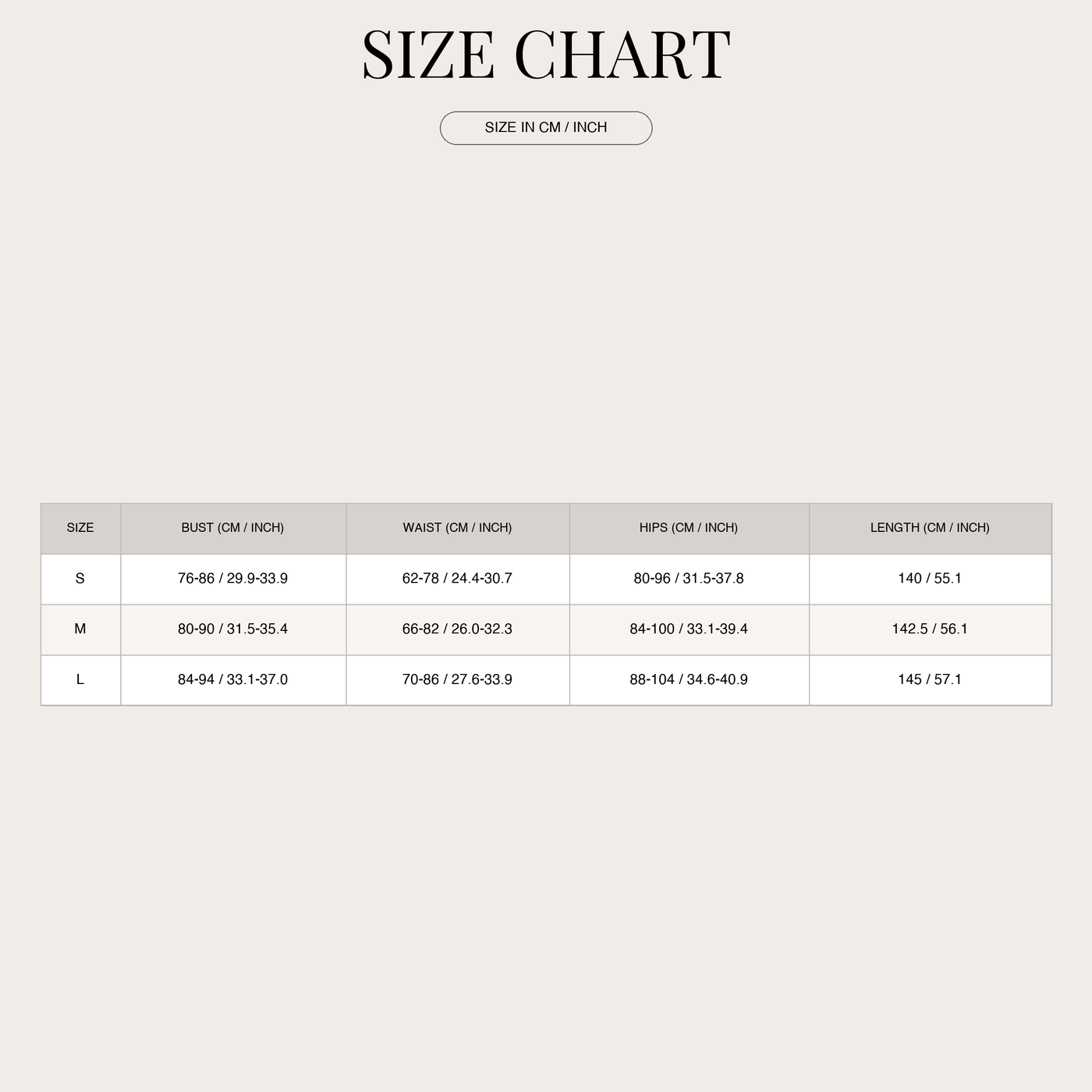 Women's Maxi Dress – Sleek Sculpting Backless Tie-Detail size chart