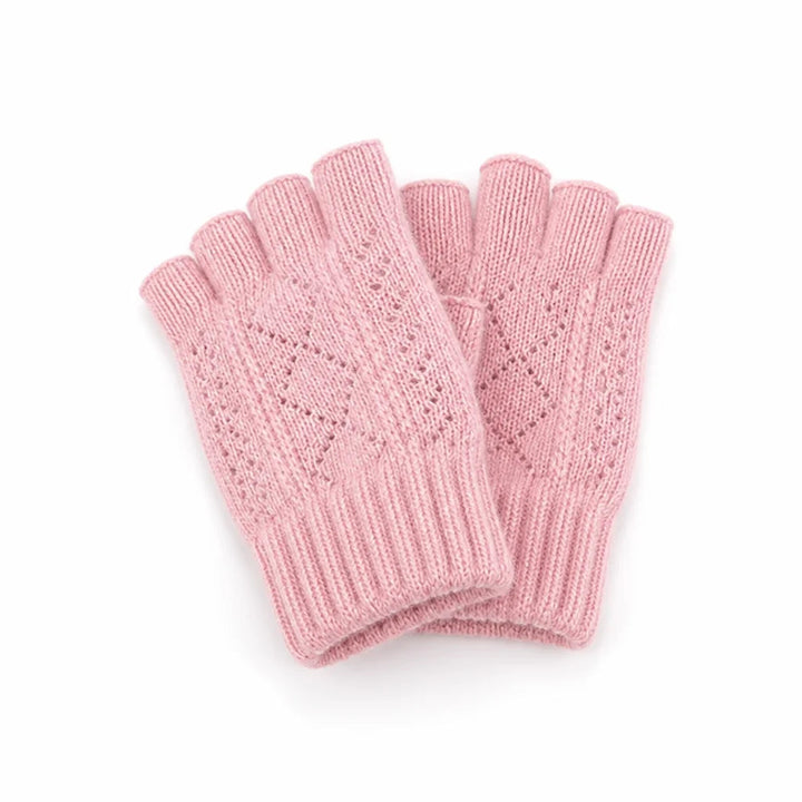 Knitted Fingerless Gloves – Soft Wrist Warmers 11