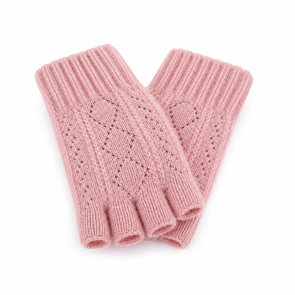 Knitted Fingerless Gloves – Soft Wrist Warmers 4