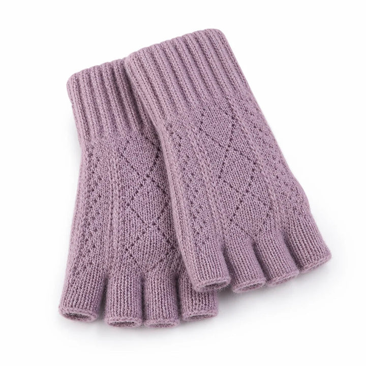 Knitted Fingerless Gloves – Soft Wrist Warmers 8