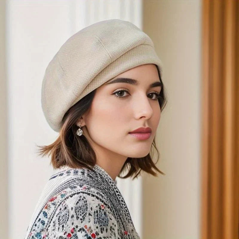 Knitted Wool Blend Beanie – With Soft Fleece Lining 3