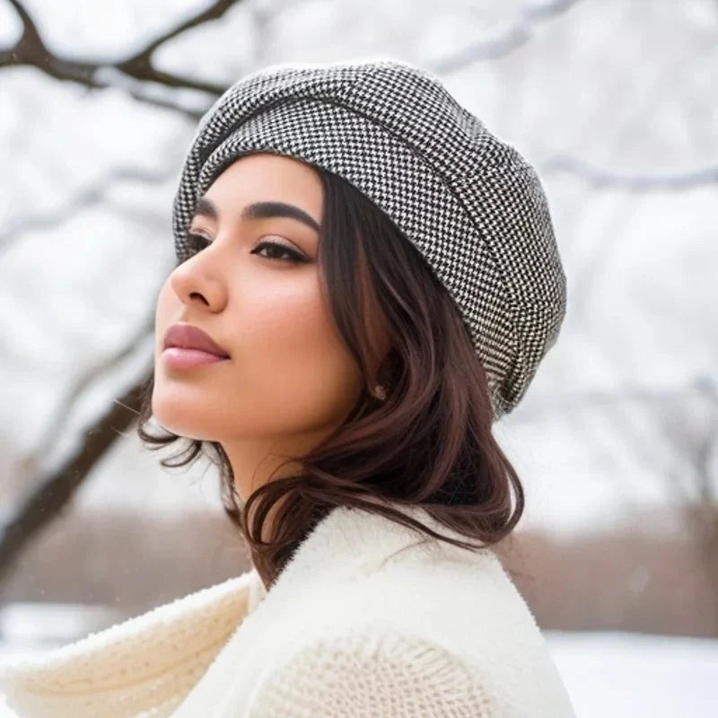 Knitted Wool Blend Beanie – With Soft Fleece Lining 6