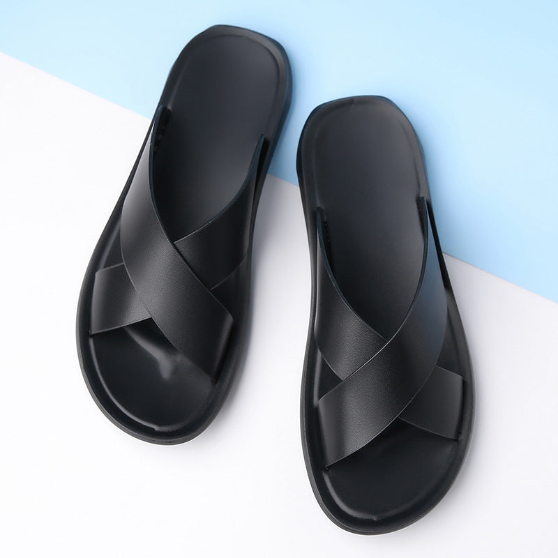 Leather_Cross_Strap_Open_Toe_Slide_Sandal_for_Men_4