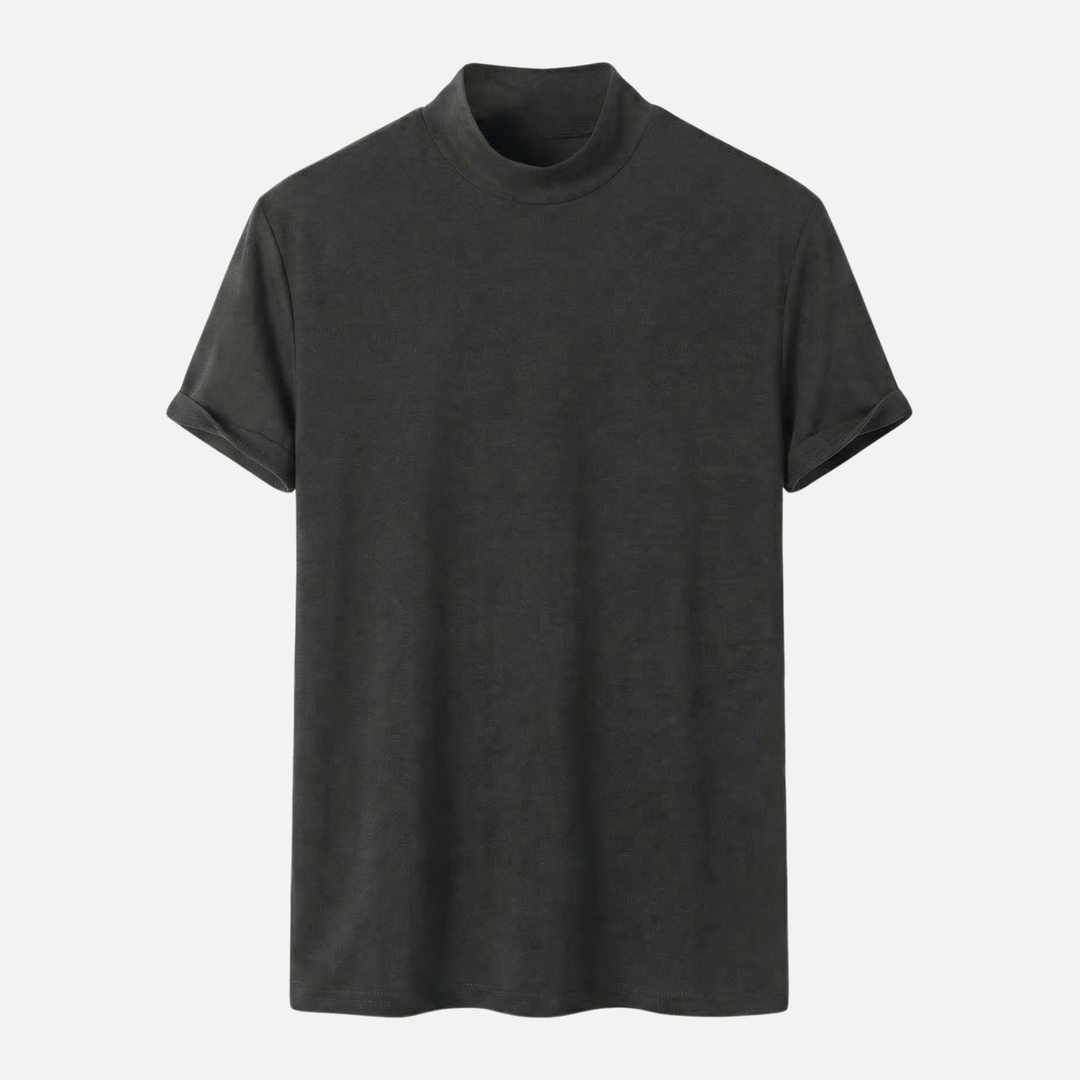 Lightweight Casual Stretch Cotton Polo T-shirt for Men