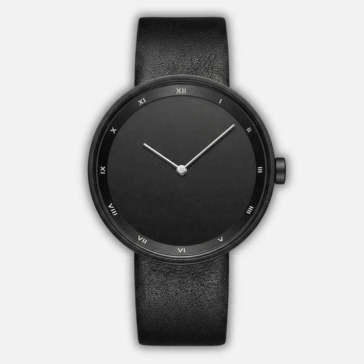 Lightweight Metal Quartz Watch with Mineral Glass for Men