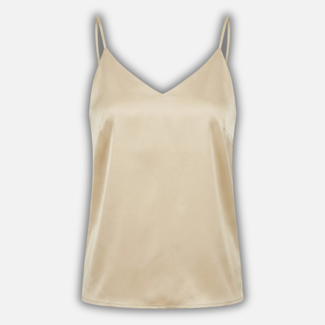 Lightweight Minimalist Cami Top with Spaghetti Straps for Women