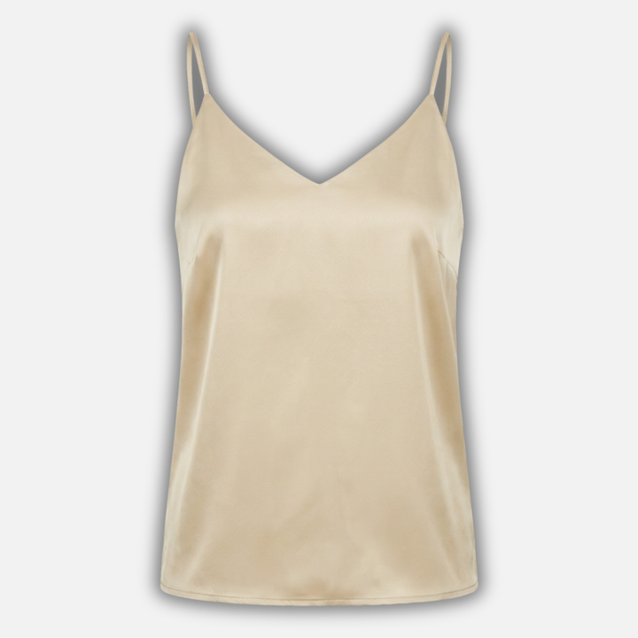 Lightweight Minimalist Cami Top with Spaghetti Straps for Women