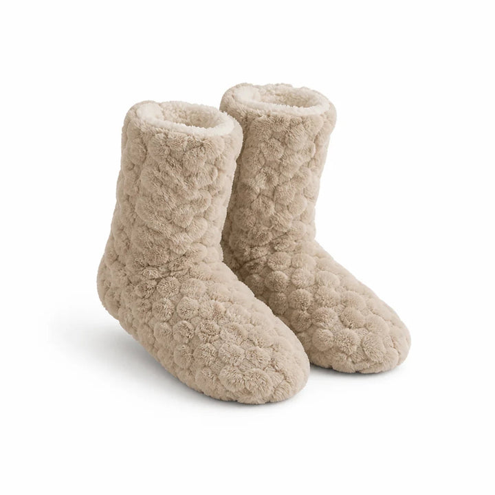 Lined House Socks – Cozy Warmth for Home with Non-Slip Sole 9