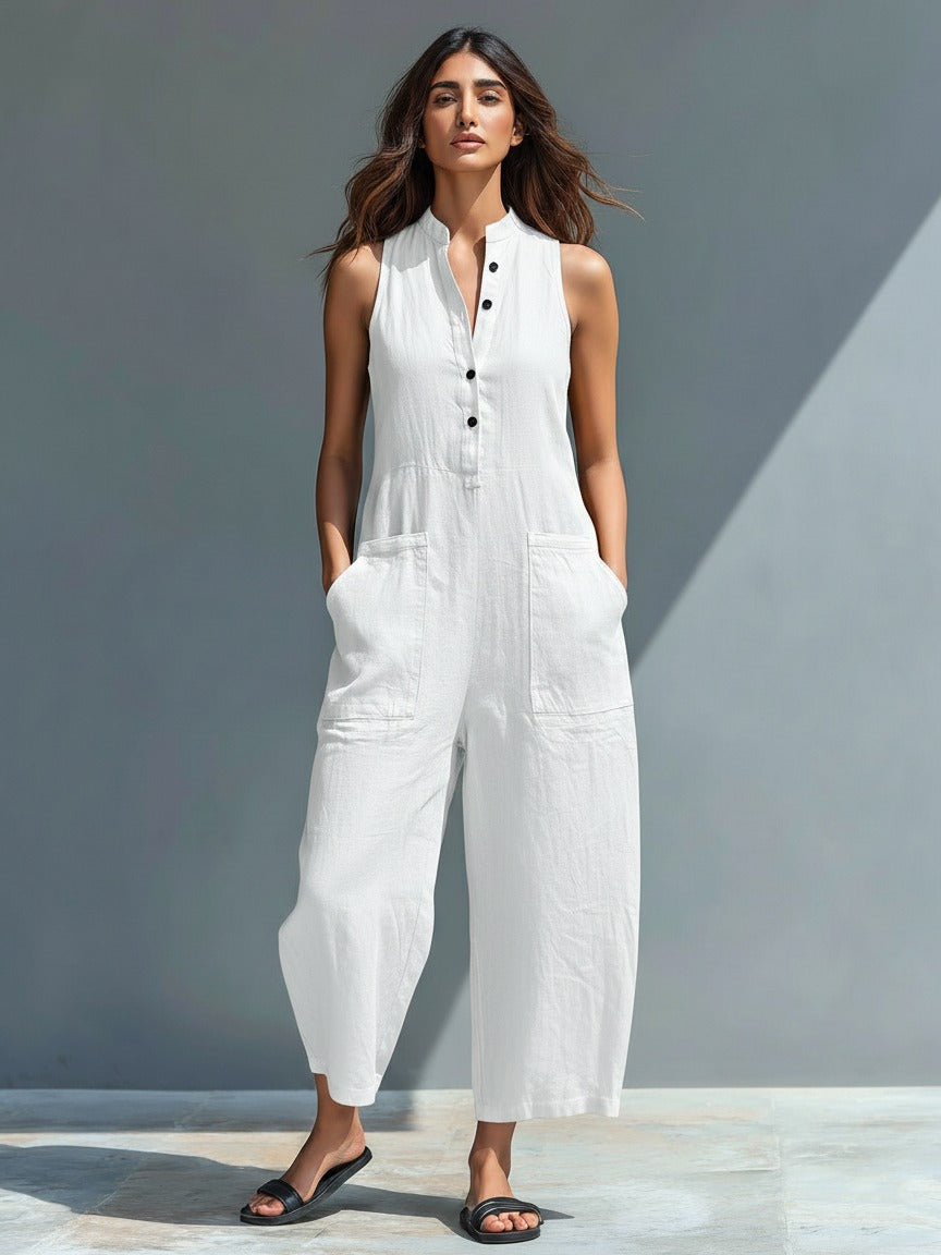 Linen_Sleeveless_Jumpsuit_with_Band_Collar_for_Women_copy_7