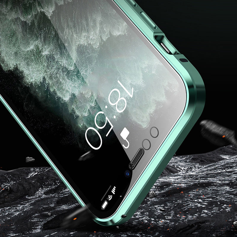 Magnetic Glass-Protective iPhone Case – 360° All-Around Protection with Elegant Design 6