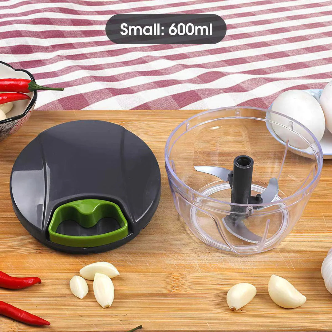 Manual Pull Cord Vegetable Chopper – Kitchen Food Chopper 4