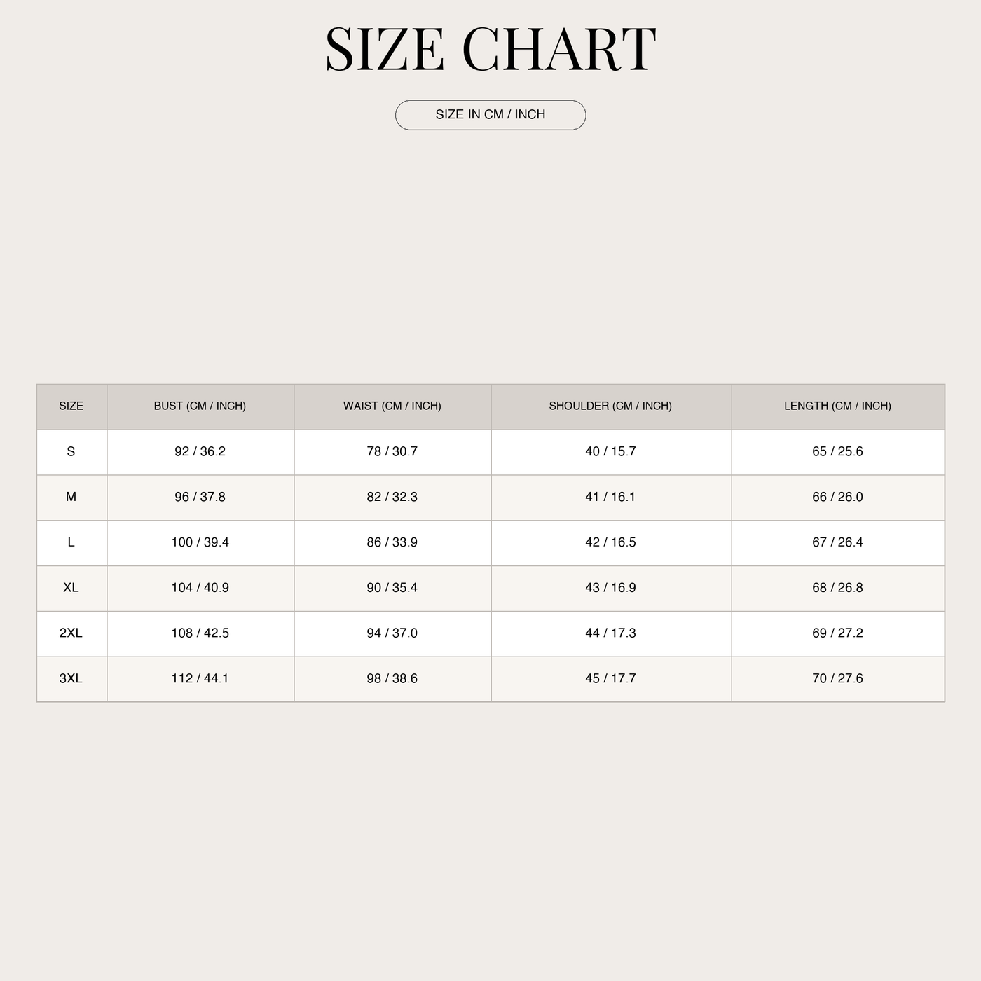 Women's Luxurious Leather Jacket – Stand-Up Collar and Belted Design size chart