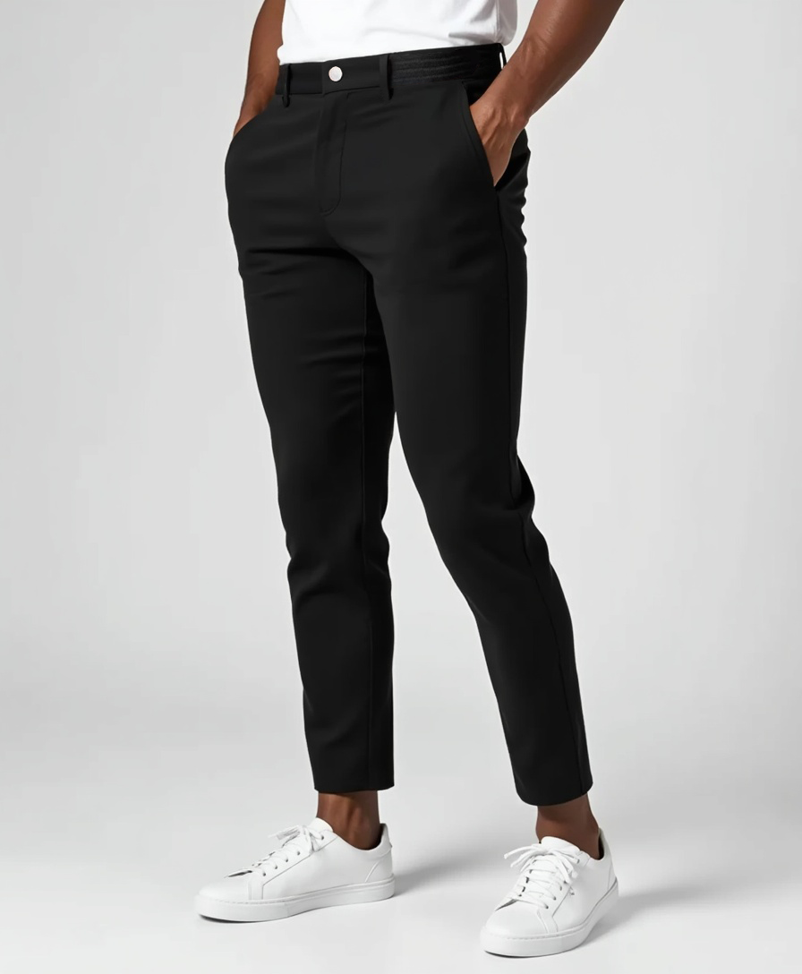 Cecole | Men’s Stretch Trousers with Slim Cut