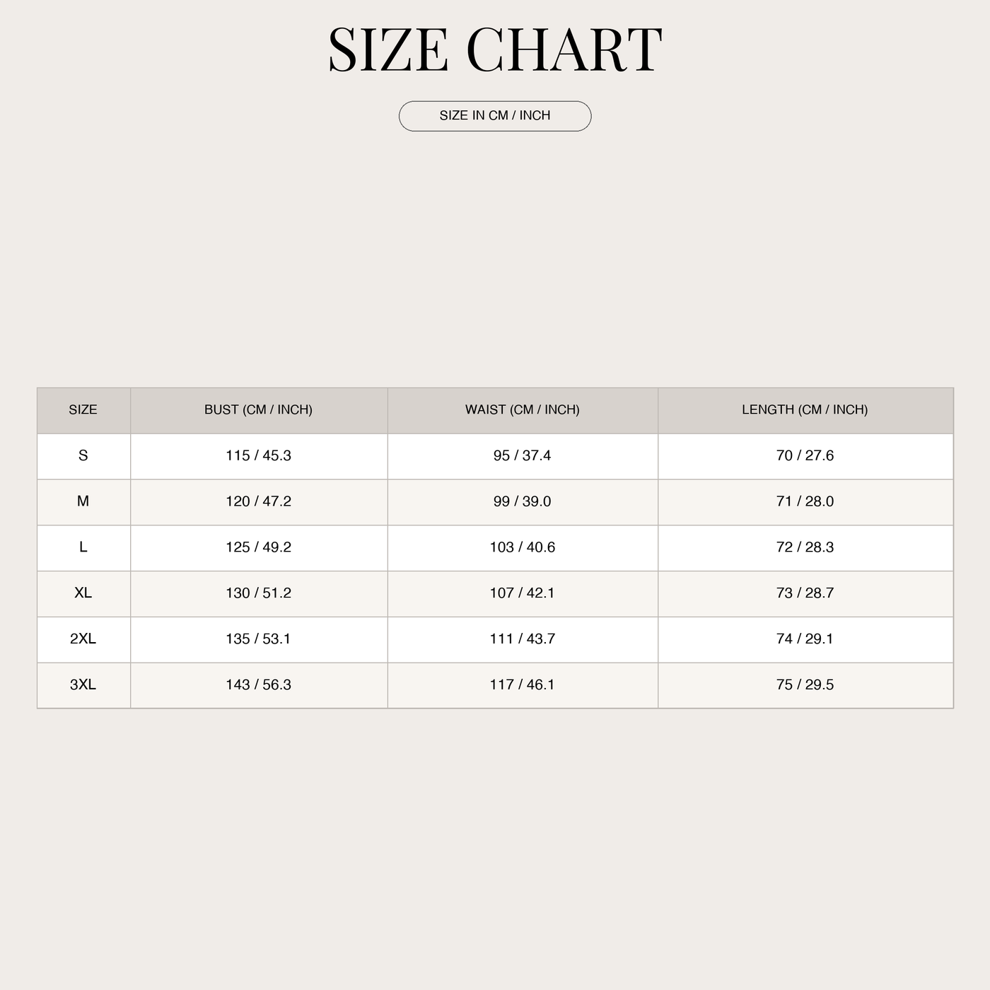 Men's Quilted Winter Jacket – Warm with Stand Collar and Pockets size chart