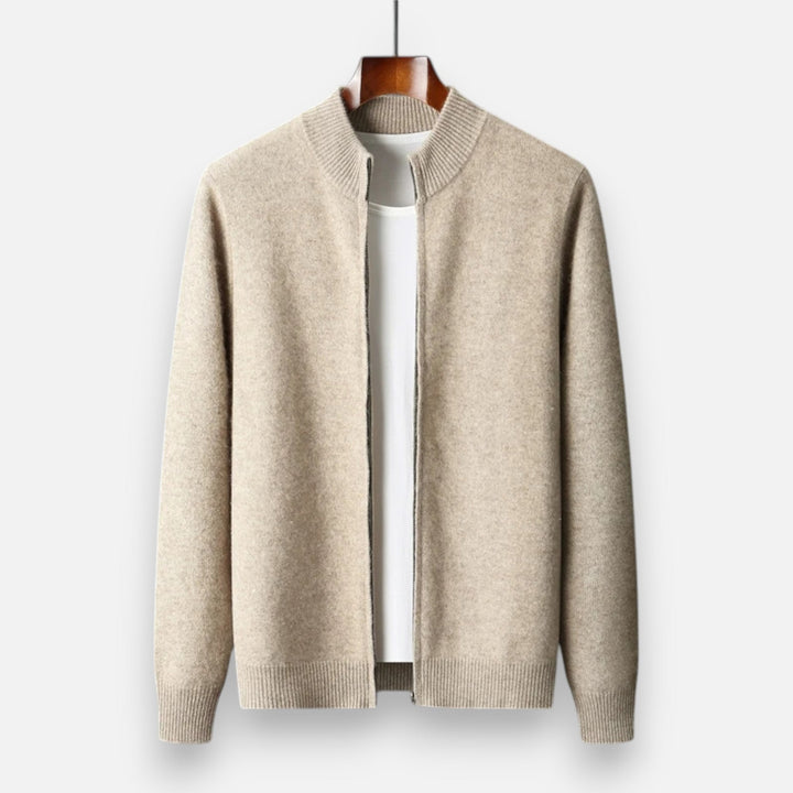 Men_s_Luxurious_Thick_Knit_Zip_Sweater_Mock_Collar_Design_1