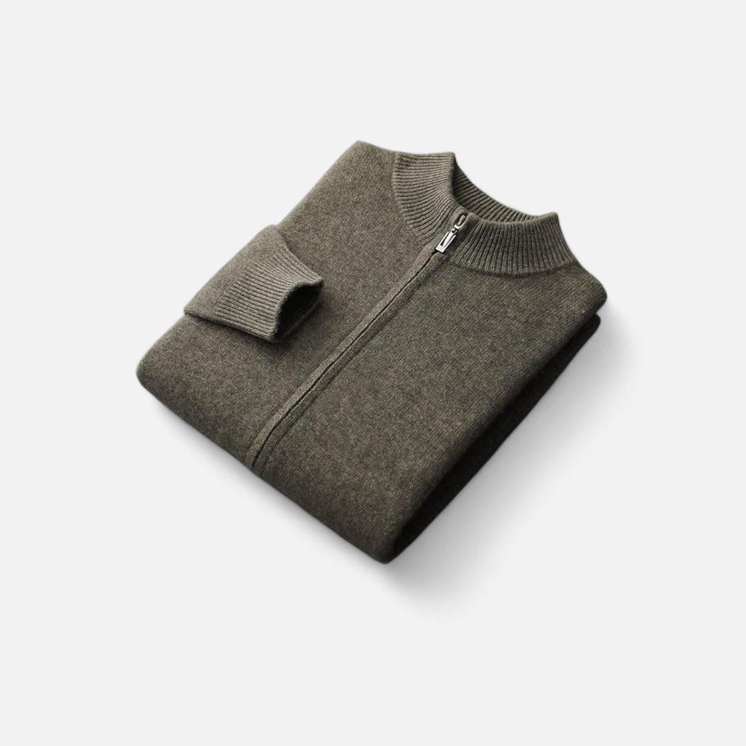 Men_s_Luxurious_Thick_Knit_Zip_Sweater_Mock_Collar_Design_12
