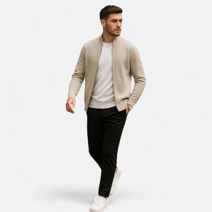 Men_s_Luxurious_Thick_Knit_Zip_Sweater_Mock_Collar_Design_2