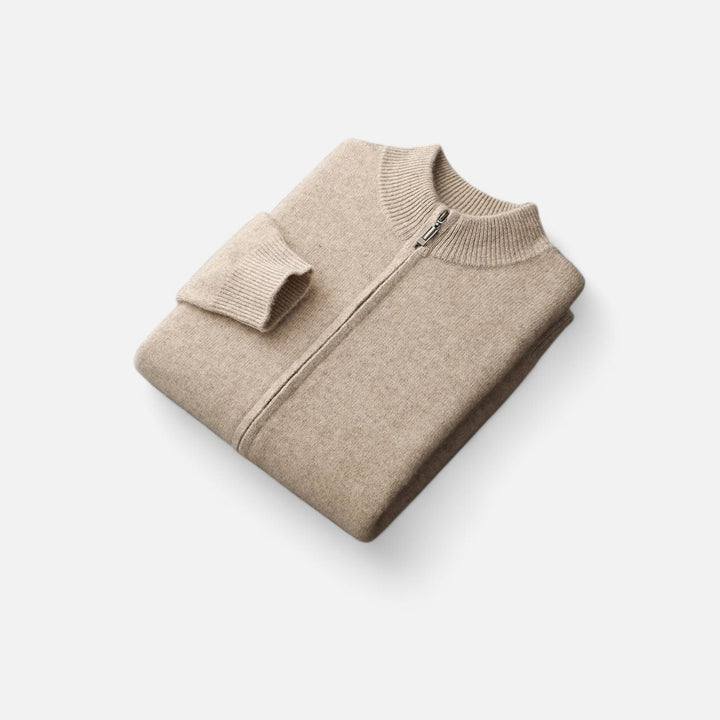Men_s_Luxurious_Thick_Knit_Zip_Sweater_Mock_Collar_Design_3