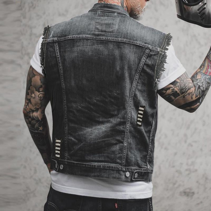 Men_s_Rugged_Fabric_Vest_Distinctive_style_sleeveless_cut_3