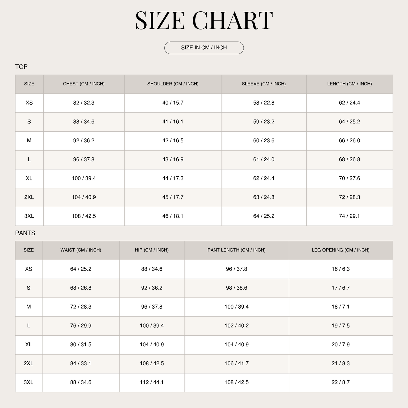 Men's Sharp Suit Set – Blazer and Waistcoat Included size chart