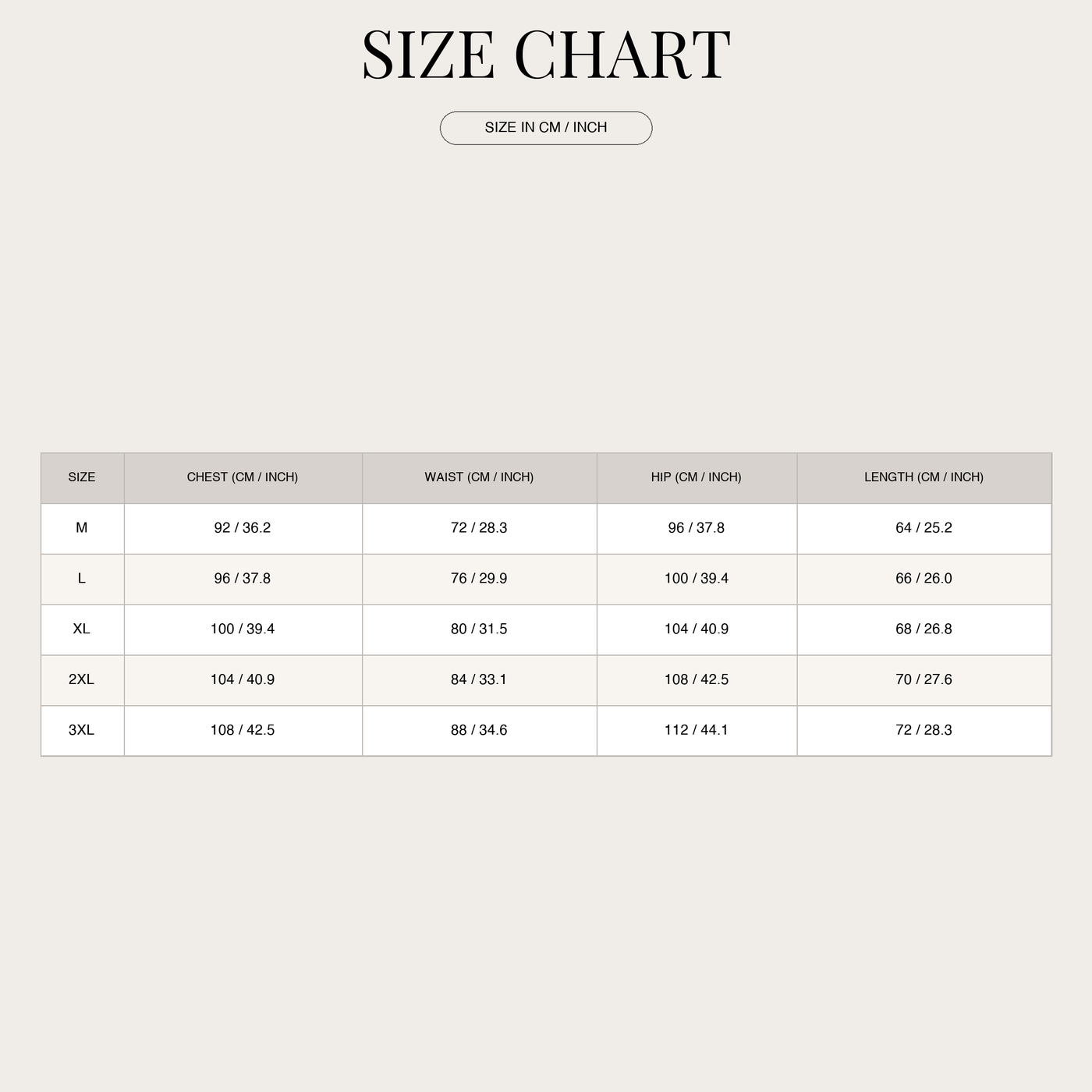 Men's Soft Fleece-Lined Half-Zip Pullover – Warm and Elegant size chart