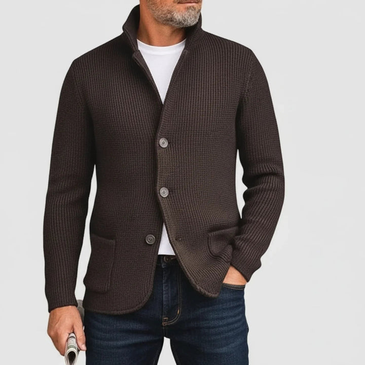 Men_s_Textured_Sweater_Jacket_Stand_Collar_Closure_3