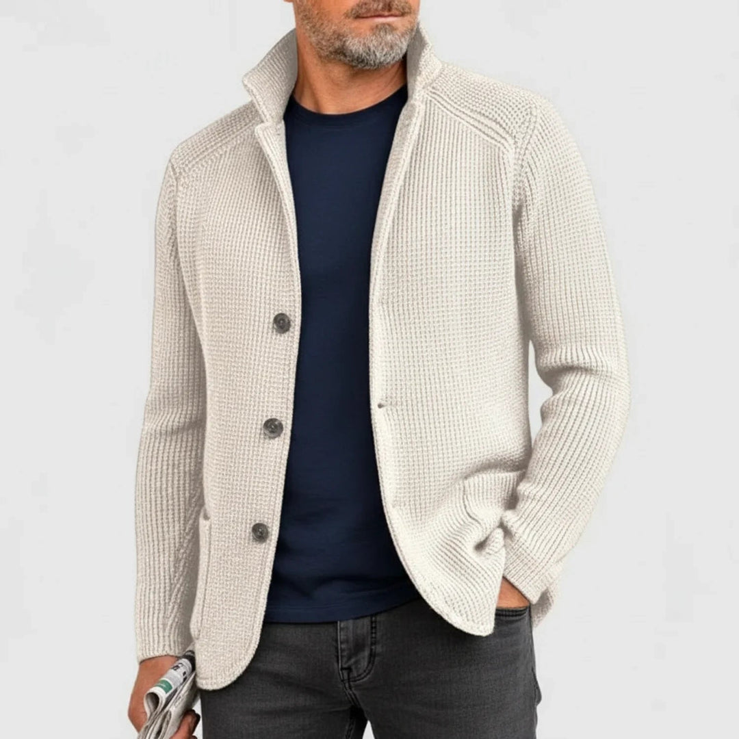 Men_s_Textured_Sweater_Jacket_Stand_Collar_Closure_4