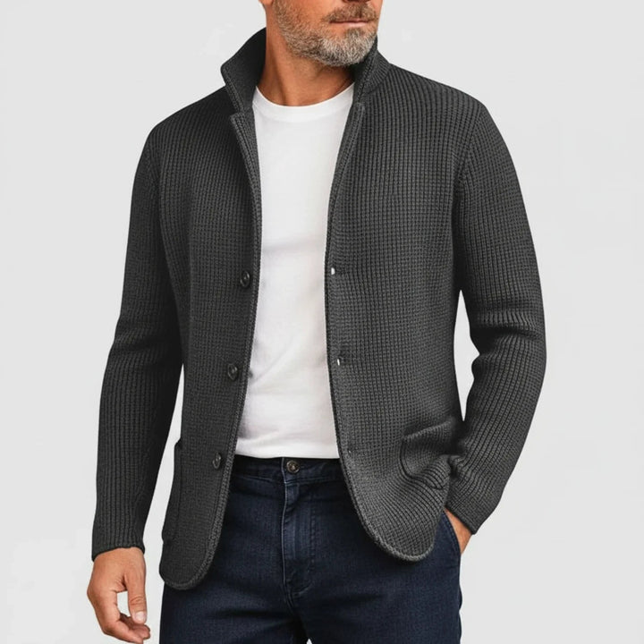 Men_s_Textured_Sweater_Jacket_Stand_Collar_Closure_5