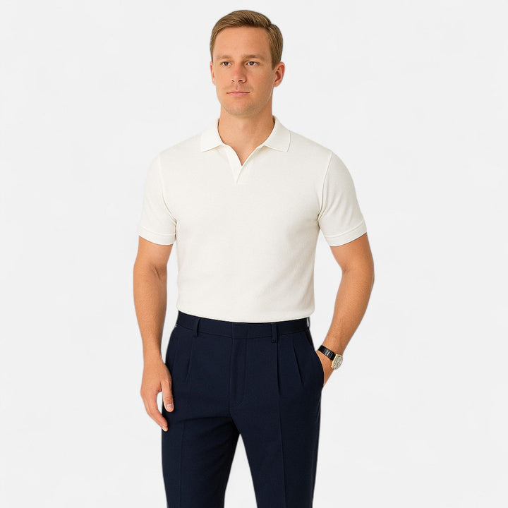 Men_s_V_Neck_Polo_Subtle_Luxury_with_Classic_Elegance_and_Refined_Style_1