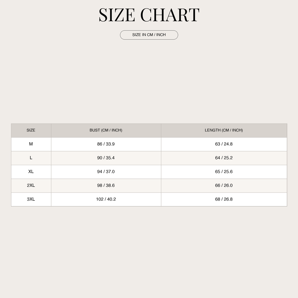 Men's V-Neck Polo Shirt – Refined Classic with Short Sleeves size chart
