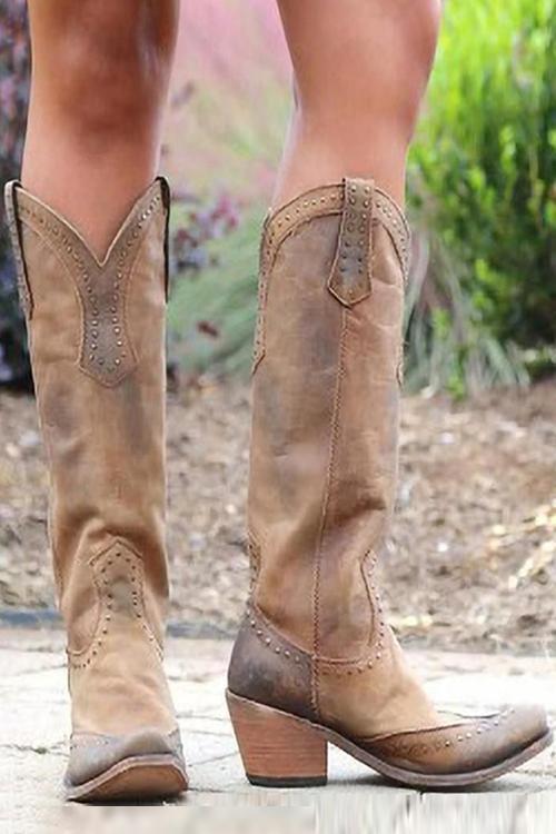Men_s_Women_s_Embroidered_Western_Boots_Low_Heel_and_Mid_Height_Shaf_2