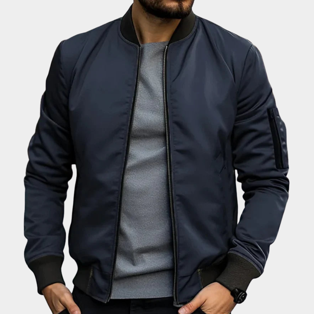 Mens_Bomber_Jacket_Wind_Resistant_and_Warming_2