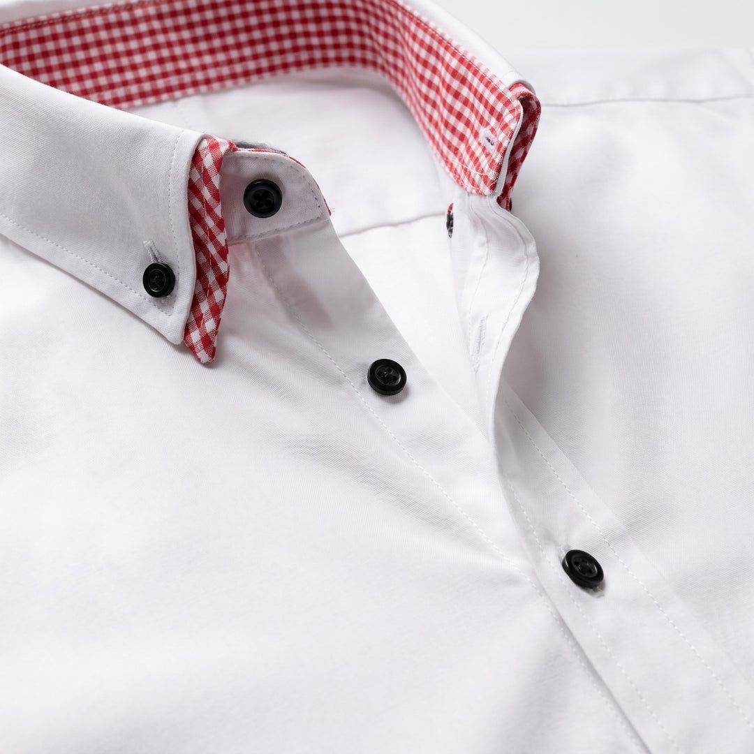 Mens_Button_Down_Cotton_Shirt_Contrast_Gingham_Collar_3